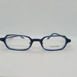 NWOT women's CALVIN KLEIN EYEGLASS FRAMES 653 blue